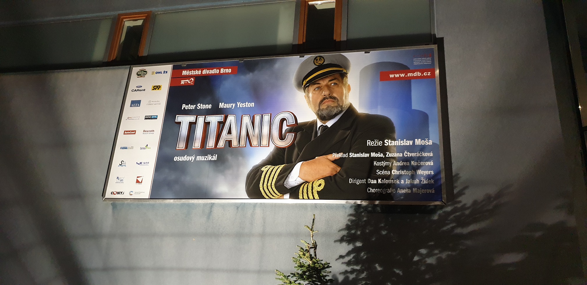 Splněná přání  v senior centru v Modřicích – návštěva Muzikálu Titanic v Městském divadle v Brně