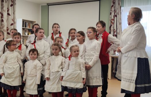 Dětský sbor Líšňáček vystoupil v SeniorCentru Modřice