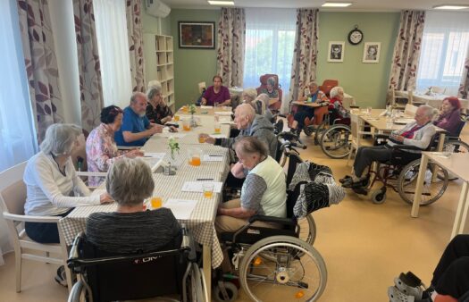 Smyslová terapie v SeniorCentru Modřice